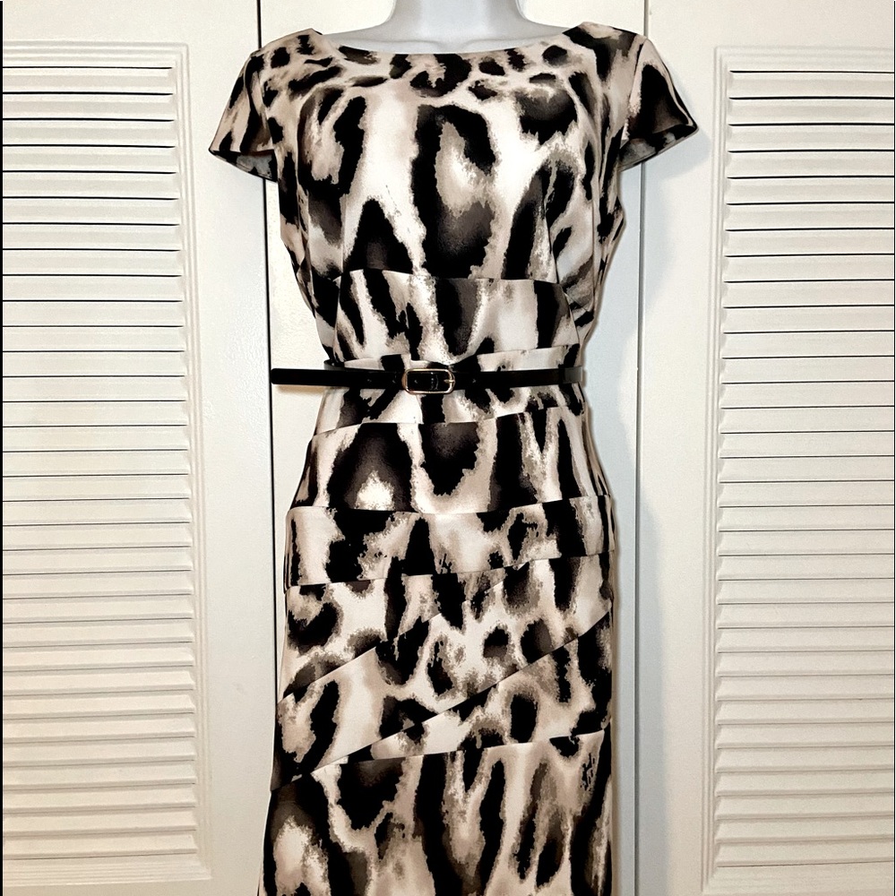 Alyx Panther Patterned, Belted Dress